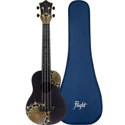 FLIGHT TUC40 TRAVEL CONCERT UKULELE - MANDALA