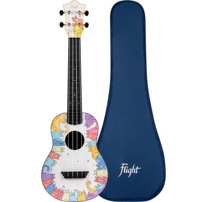 FLIGHT TUC TRAVEL CONCERT UKULELE - KITTY