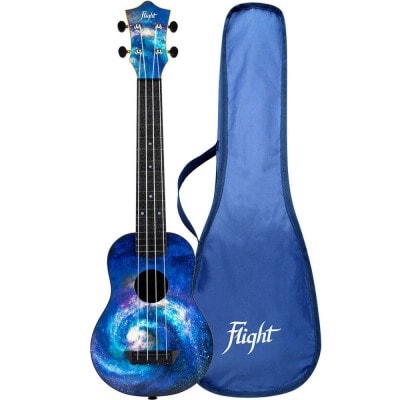 FLIGHT TUSL40 ABS LONG NECK TRAVEL UKULELE - SPACE