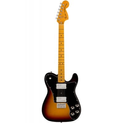 AMERICAN VINTAGE II 1975 TELECASTER DELUXE MN 3-COLOR SUNBURST