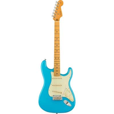 FENDER AMERICAN PROFESSIONAL II STRATOCASTER MN, MIAMI BLUE