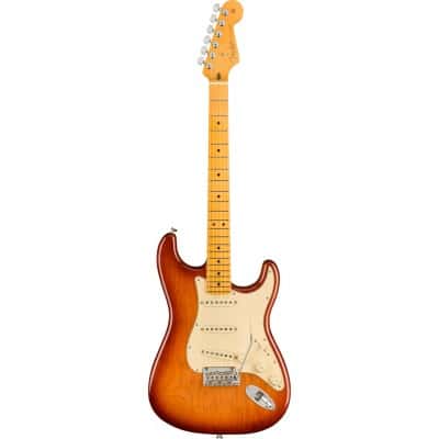 FENDER AMERICAN PROFESSIONAL II STRATOCASTER MN, SIENNA SUNBURST