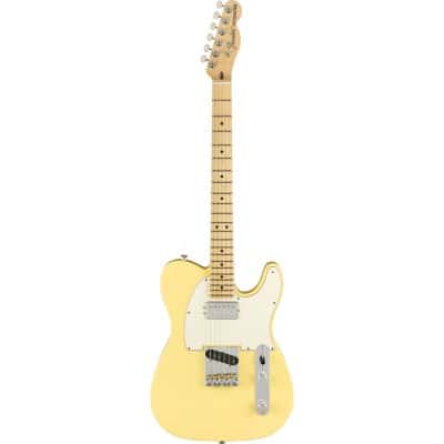 FENDER AMERICAN PERFORMER TELECASTER WITH HUMBUCKING MN, VINTAGE WHITE