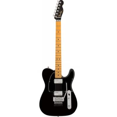 AMERICAN ULTRA LUXE TELECASTER FLOYD ROSE HH MN, MYSTIC BLACK