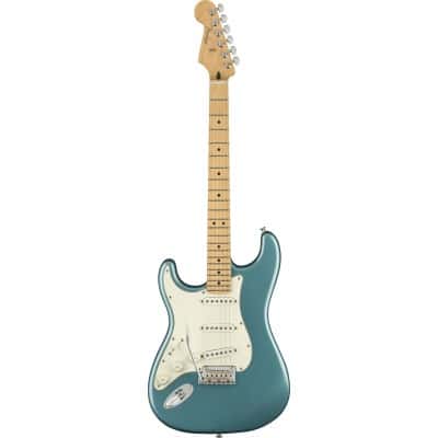 MEXICAN PLAYER STRATOCASTER LHED MN, TIDEPOOL