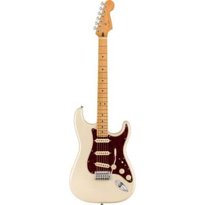 MEXICAN PLAYER PLUS STRATOCASTER MN, OLYMPIC PEARL