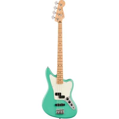 FENDER MEXICAN PLAYER JAGUAR BASS MN SEA FOAM GREEN