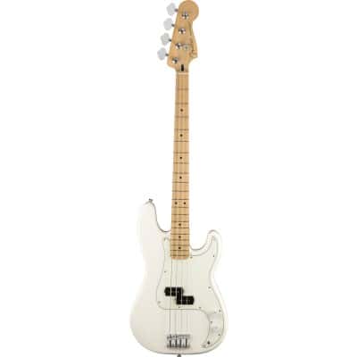 FENDER MEXICAN PLAYER PRECISION BASS MN, POLAR WHITE