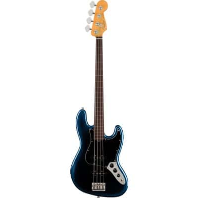 FENDER AMERICAN PROFESSIONAL II JAZZ BASS FRETLESS RW, DARK NIGHT