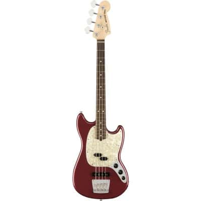 AMERICAN PERFORMER MUSTANG BASS RW, AUBERGINE