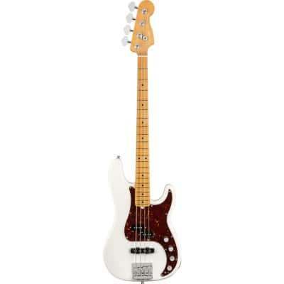 FENDER AMERICAN ULTRA PRECISION BASS MN, ARCTIC PEARL