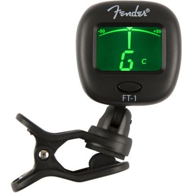 FENDER FENDER FT-1 PRO CLIP-ON TUNER, BLACK