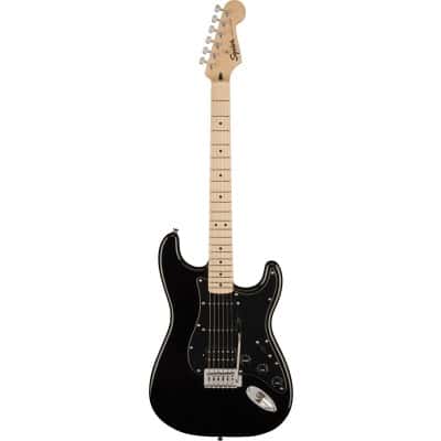 SQUIER STRATOCASTER HSS SONIC MN BLACK