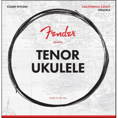 FENDER TENOR UKULELE STRINGS, SET OF FOUR