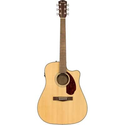 CD-140SCE DREADNOUGHT WLNT, NATURAL W-CASE