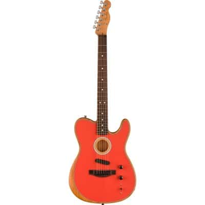 ACOUSTASONIC PLAYER TELECASTER RW FIESTA RED