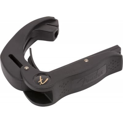 FENDER FENDER SMART CAPO - FINGERSTYLE, BLACK