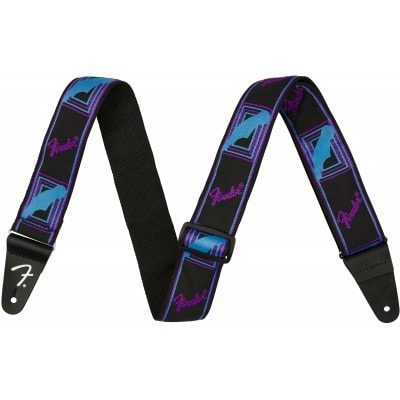 FENDER NEON MONOGRAMMED STRAPS