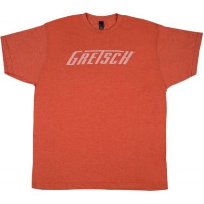 GRETSCH GUITARS GRETSCH LOGO T-SHIRT, HEATHER ORANGE, M