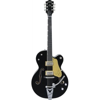 G6120T-BSNSH BRIAN SETZER SIGNATURE NASHVILLE HOLLOW BODY WITH BIGSBY EBO, BLACK LACQUER