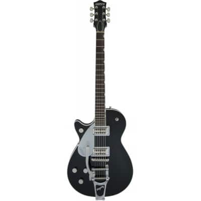 GRETSCH GUITARS G6128TLH PLAYERS EDITION JET FT WITH BIGSBY, LHED RW, BLACK