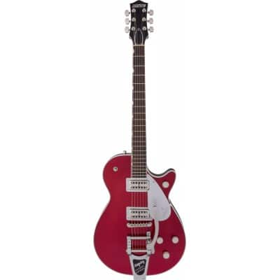 GRETSCH GUITARS G6129T PLAYERS EDITION JET FT WITH BIGSBY RW, RED SPARKLE