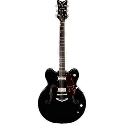 GRETSCH GUITARS G6636-RF RICHARD FORTUS SIGNATURE FALCON CENTER BLOCK WITH V-STOPTAIL EBO, BLACK