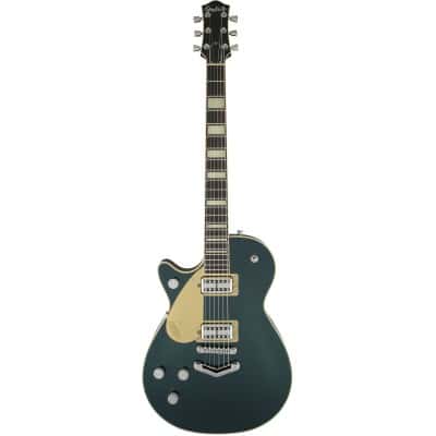 GRETSCH GUITARS G6228LH PLAYERS EDITION JET BT WITH V-STOPTAIL, LHED RW, CADILLAC GREEN