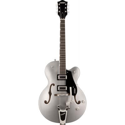 GRETSCH GUITARS G5420T ELECTROMATIC CLASSIC HOLLOW BODY SINGLE-CUT WITH BIGSBY LRL AIRLINE SILVER