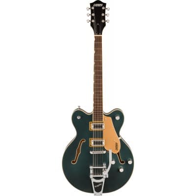 G5622T ELECTROMATIC CENTER BLOCK DOUBLE-CUT WITH BIGSBY, LRL, CADILLAC GREEN
