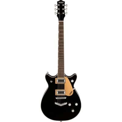 G5222 ELECTROMATIC DOUBLE JET BT WITH V-STOPTAIL IL BLACK