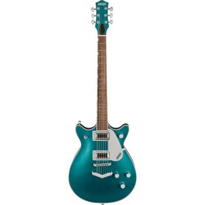 G5222 ELECTROMATIC DOUBLE JET BT WITH V-STOPTAIL IL OCEAN TURQUOISE