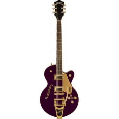 G5655TG ELECTROMATIC CENTER BLOCK JR. BIGSBY AND GOLD HW LRL AMETHYST - RECONDITIONNE