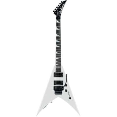 JACKSON GUITARS USA SELECT KING V KV2 EBO, SNOW WHITE