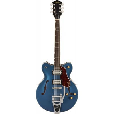 G2622T STREAMLINER CENTER BLOCK DOUBLE-CUT WITH BIGSBY LRL BROAD'TRON BT-3S PICKUPS DARK DENIM