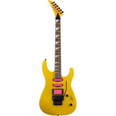 JACKSON GUITARS X SERIES DINKY DK3XR HSS LRL CAUTION YELLOW