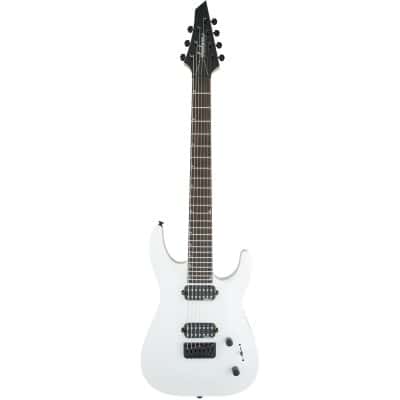 JACKSON GUITARS JS DINKY ARCH TOP JS32-7 DKA HT, AMARANTH FINGERBOARD, SNOW WHITE