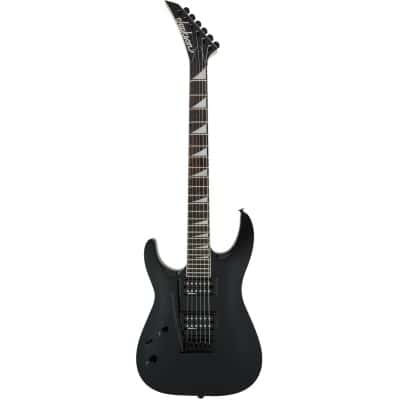 JACKSON GUITARS JS DINKY ARCH TOP JS22 DKA LH, AMARANTH FINGERBOARD, GLOSS BLACK