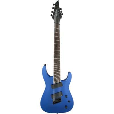 JACKSON GUITARS X SOLOIST ARCH TOP SLAT7 MS LRL, MULTI-SCALE, METALLIC BLUE