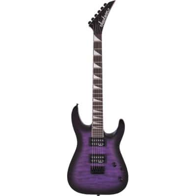 JACKSON GUITARS JS DINKY ARCH TOP JS32Q DKA HT, AMARANTH FINGERBOARD, TRANSPARENT PURPLE BURST