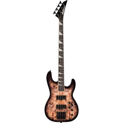 JACKSON GUITARS JS SERIES CONCERT BASS CB JS3P, AMARANTH FINGERBOARD, TRANSPARENT BLACK BURST