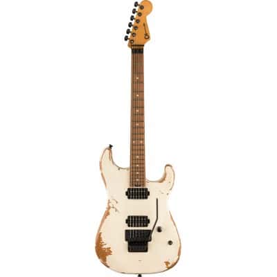 PRO-MOD RELIC SAN DIMAS STYLE 1 HH FR PF, PAU FERRO FINGERBOARD, WEATHERED WHITE