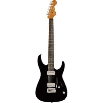 SUPER-STOCK DKA22 2PT EB, EBONY FINGERBOARD, GLOSS BLACK