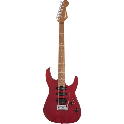 PRO-MOD DK24 HSS 2PT CM ASH MN, RED ASH