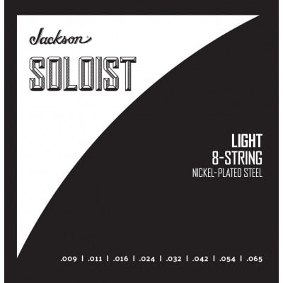 JACKSON GUITARS SOLOIST LIGHT 8C 9-65