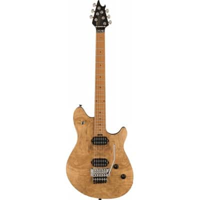 EVH WOLFGANG WG STANDARD EXOTIC LAUREL BURL BAKED MN NATURAL