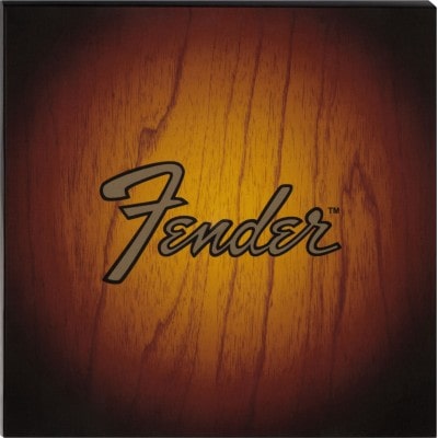 FENDER FENDER SUNBURST TURNTABLE COASTER SET