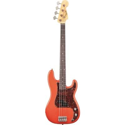 FENDER CUSTOM SHOP ARTIST 2023 PINO PALLADINO SIGNATURE PRECISION BASS FIESTA RED OVER DESERT SAND