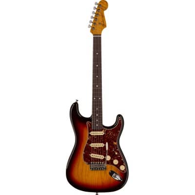 AMERICAN CUSTOM 2023 AMERICAN CUSTOM STRATOCASTER RW CHOCOLATE 3-COLOR SUNBURST