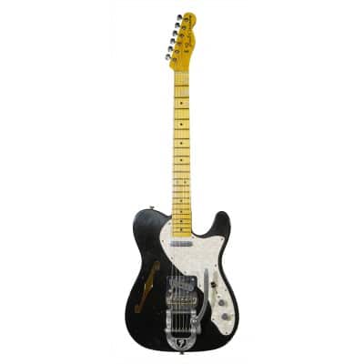 68 TELE THINLINE JOURNEYMAN RELIC MN AGED BLACK